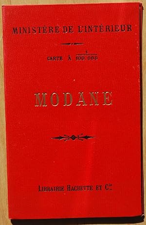 Carte de Modane au 1/100.000