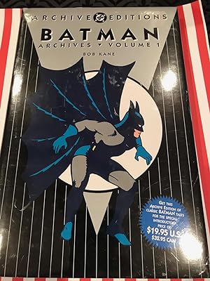 THE BATMAN Archives Vol 1 DC ARCHIVE EDITION