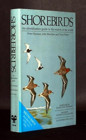Immagine del venditore per Shorebirds. An identification guide to the waders of the world. Foreword by Roger Tory Peterson. 1800 birds painted in full colour. 214 distribution maps. venduto da Antiquariat Stefan Wulf