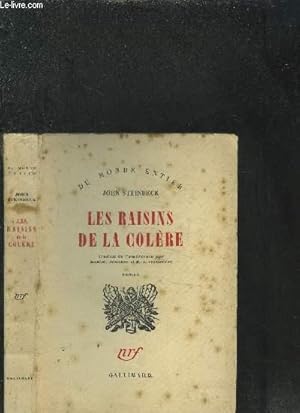 Image du vendeur pour LES RAISINS DE LA COLERE mis en vente par Le-Livre