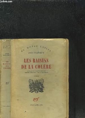 Image du vendeur pour LES RAISINS DE LA COLERE mis en vente par Le-Livre