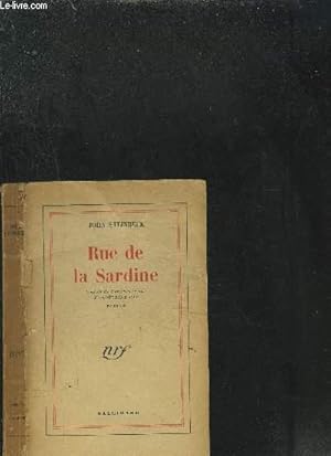 Image du vendeur pour RUE DE LA SARDINE mis en vente par Le-Livre