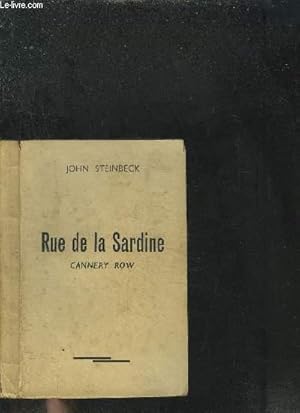 Bild des Verkufers fr RUE DE LA SARDINE zum Verkauf von Le-Livre