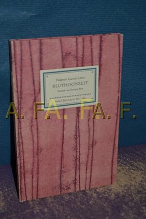 Imagen del vendedor de Bluthochzeit / Lyrische Tragdie in drei Akten und sieben Bildern (Insel-Bcherei Nr. 562) a la venta por Antiquarische Fundgrube e.U.