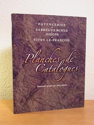 Fayenceries de Sarreguemines Digoin et Vitry-le-François. Planches de Catalogues. Premier quart d...