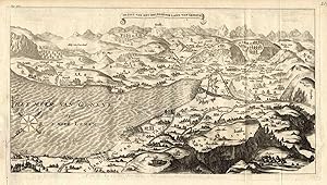 Antique Map-GENEVA-GENEVE-SWITZERLAND-REGION-SURROUNDINGS-Weege-1753