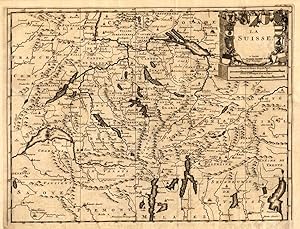 Antique Map-SWITZERLAND-SUISSE-Pieter van der Aa-1710
