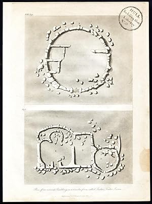 Antique Print-RUIN-JADAR NAZUR ISZIRA-GOZA-MALTA-Merigot-Boisgelin-1804