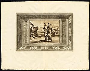 Rare Antique Print-PERSIA-KINGDOM OF ORMUS-IRAN-COSTUME-MOORS-Van der Aa-1725