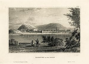 Antique Print-BURG HAIMBURG-DONAU-DANUBE-CASTLE-AUSTRIA-Meyer-1850