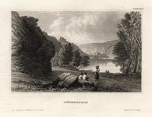 Antique Print-DURNSTEIN-DANUBE-AUSTRIA-Meyer-1850