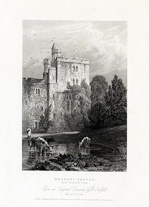 Antique Print-WRESSEL CASTLE-WRESSLE-HOWDEN-YORKSHIRE-ENGLAND-Sands-1836