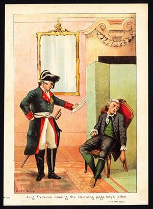 Antique Print-FREDERICK THE GREAT-KING OF PRUSSIA-1878