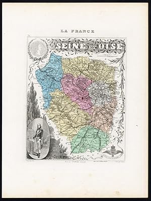 Antique Print-SEINE ET OISE-PARIS-VERSAILLES-HOCHE-FRANCE-Vuillemin-Migeon-1878