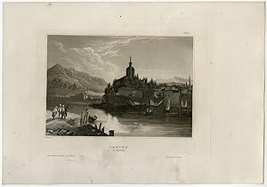 Antique Print-VIEW OF JANINA-ALBANIA-Meyer-1840