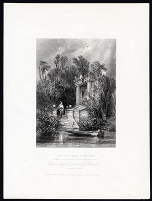Antique Print-FAUSTUS-MARGARET-LITERATURE-Cattermole-Bentley-1850