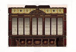 Antique Print-DECORATION-BOUTIQUE-PLACE DE L'OPERA-ORNAMENT-Daly-Daumont-1877