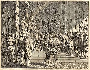 Antique Print-CEYLON-JORIS VAN SPILBERGEN-VOC-CEREMONY-p. 210-Baldaeus-1672