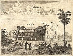 Antique Print-VOC-CHURCH-NALOUR-BATICALO-CEYLON-SRI LANKA-p. 389-Baldaeus-1672