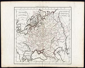 Antique Map-EUROPE-RUSSIA-Delamarche-1817