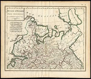 Antique Map-EUROPE-RUSSIA-Poirson-Tardieu-1810