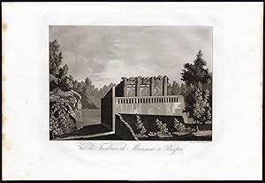 Antique Print-TOMB-POMPEII-MAMMIA-AQUATINT-Fumagalli-1830