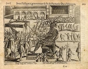 Antique Print-ANTWERP-ANVERS-BELGIUM-Plate 132-Baudartius-1616
