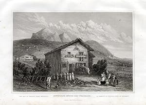 Antique Print-WILDHAUS-ZWINGLI-SWITZERLAND-Winkles-1838