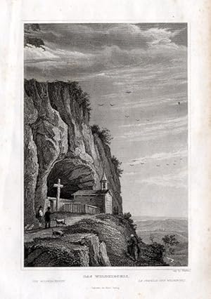 Antique Print-WILDKIRCHLI-CAVE-SWITZERLAND-Winkles-1838