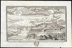 Antique Map-GENEVA-SWITZERLAND-Pieter van der Aa-1729