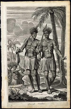 Antique Print-TIMOR-INDONESIA-SOLDIER-Nieuhof-1682