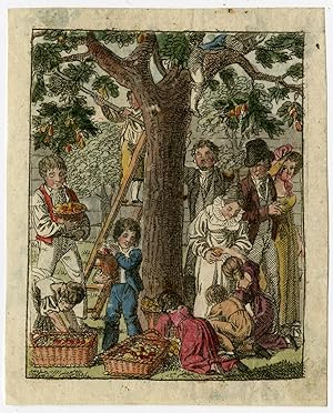 8 Antique Prints-GENRE-CHILDREN-CATCHPENNY-Anonymous-ca. 1800