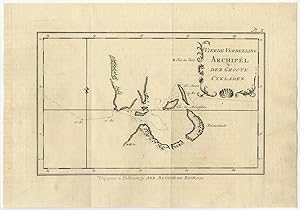 Antique Print-ARCHIPELAGO-GREAT CYCLADESI-Krevelt-Bougainville-1772