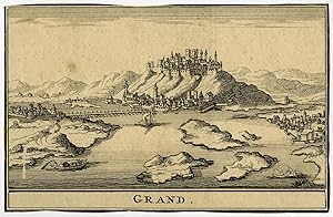 Antique Print-GRAND-PRAGUE-RIVER-HILL-CITY-Anonymous-c. 1800