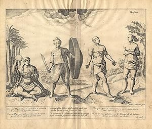Antique Print-PEGU-MOLUCCAS-MALUKU-S. THOMAS-NATIVES-EAST INDIES-Linschoten-1638