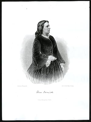 Antique Print-ELISE SCHMIDT-Weger-1863