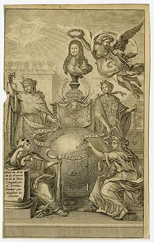 Antique Print-FRONTISPIECE-LAW-GLOBE-GROTIUS-Mulder-ca. 1690