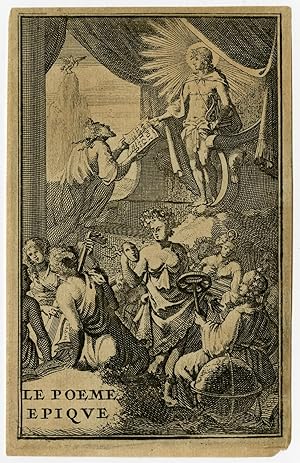 Antique Print-FRONTISPIECE-ALLEGORY-CLASSICAL HISTORY-Anonymous-ca. 1700