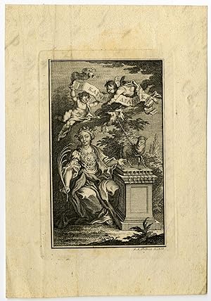 Antique Print-FRONTISPIECE-RELIGION-Fridrich-ca. 1770