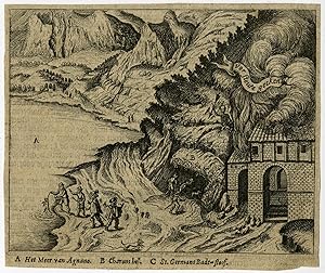 Antique Print-GEOLOGY-HOT SPRINGS-NAPOLI-ITALY-Anonymous-ca. 1650