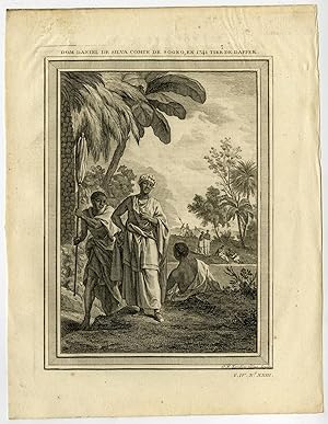 Antique Print-TRAVEL-DANIEL DE SILVA-SOGNO-CONGO-Tardieu-Tardieu-Prevost-1747
