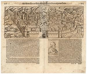 Antique Print-THURR-SWITSERLAND-PORTRAIT-GRAUBUNDEN-Munster-1598