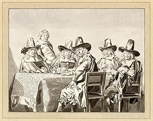 Antique Master Print-REGENTS-ORPHANAGE-van Amstel/Schreuder-De Bray-1777