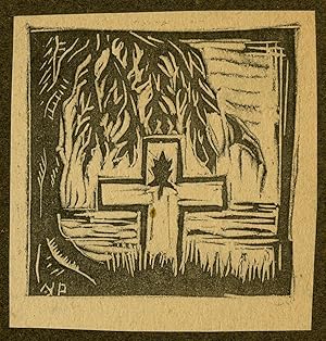 Seller image for Antique Print-CANADIAN GRAVE-WAR MEMORIAL-BRANCH-TREE-Polman-ca. 1940 for sale by ThePrintsCollector