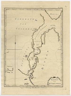 Antique Print-STRAIT OF BUTON-SULAWESI-CELEBES-INDONESIA-Bougainville-1772