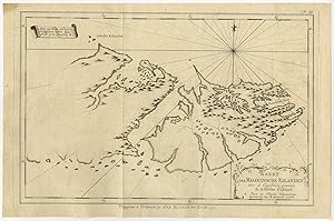 Antique Print-FALKLAND ISLANDS-MALOUINES-MALVINAS-Krevelt-Bougainville-1772