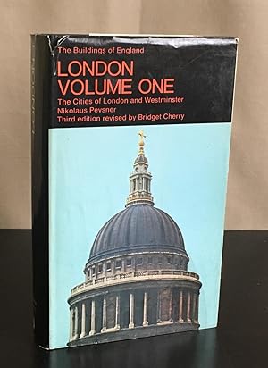 Seller image for London. Volume One. The cities of London and Westminster for sale by Michael Napier