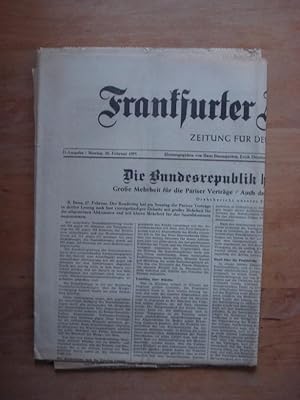 Frankfurter Allgemeine - Zeitung für Deutschland - D-Ausgabe, Montag den 28. Februar 1955