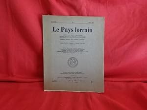 Image du vendeur pour LE PAYS LORRAIN-25me anne 08/1933-N 8. mis en vente par alphabets