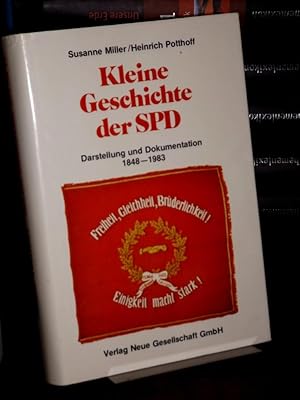 Image du vendeur pour Kleine Geschichte der SPD. Darstellung und Dokumentation 1848 - 1983. mis en vente par Altstadt-Antiquariat Nowicki-Hecht UG